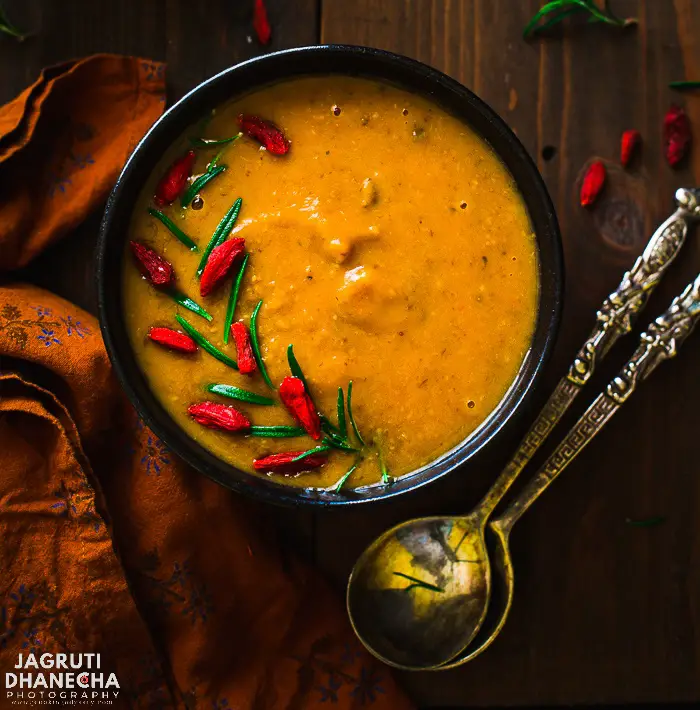 GOJI BERRIES, MUSHROOM AND SWEET POTATO SOUP