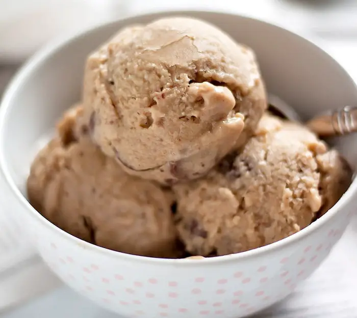 TWO-INGREDIENT BANANA ALMOND BUTTER ICE CREAM