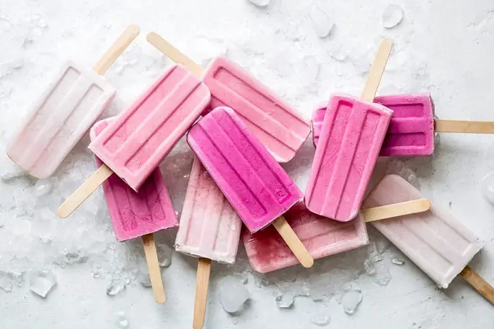 RASPBERRY COCONUT CREAMSICLES