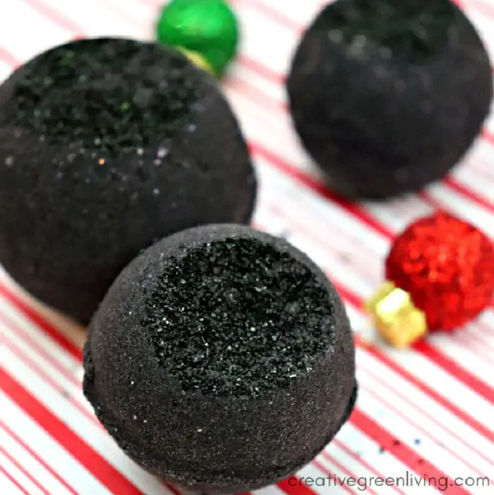 BLACK BATH BOMBS