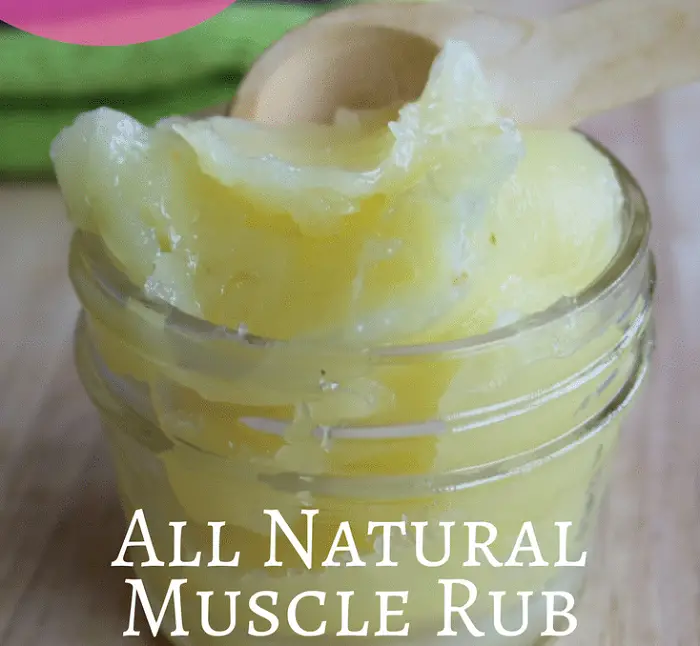 HOMEMADE MUSCLE RUB