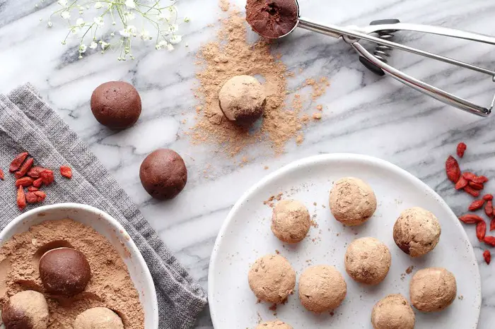 GOJI BERRY MACA TRUFFLES