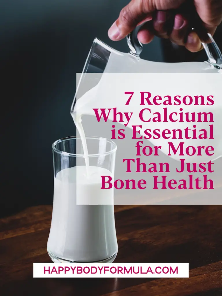 7 Reasons Why Calcium Is Essential for More Than Just Bone Health