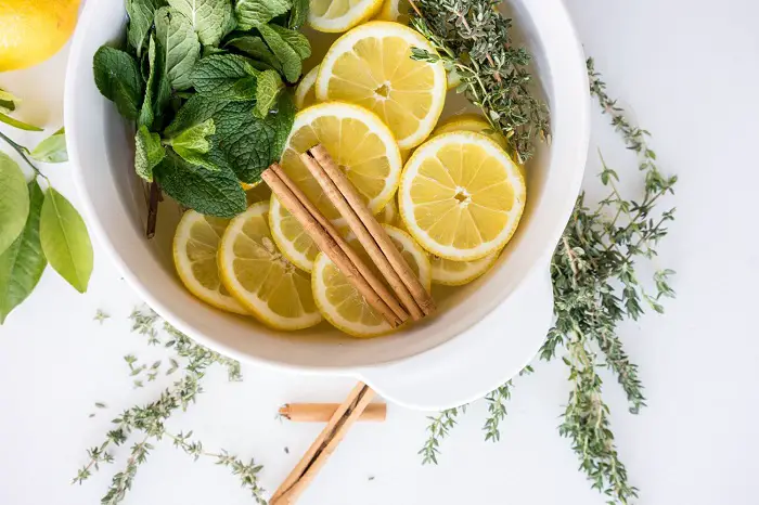 Stovetop Potpourri Recipe: Lemon Lavender Herb Simmer Pot - Get Green Be  Well