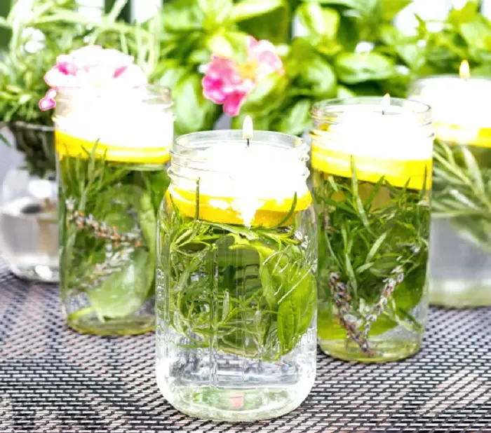 DIY CITRONELLA CANDLES