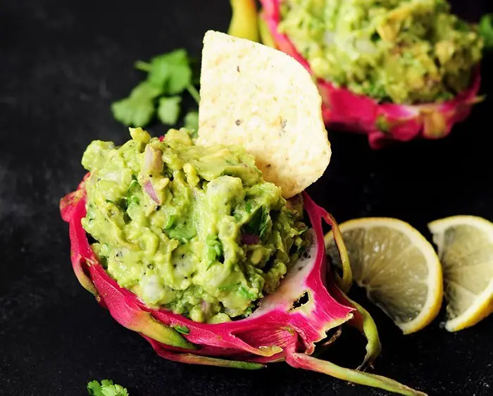 DRAGON FRUIT GUACAMOLE