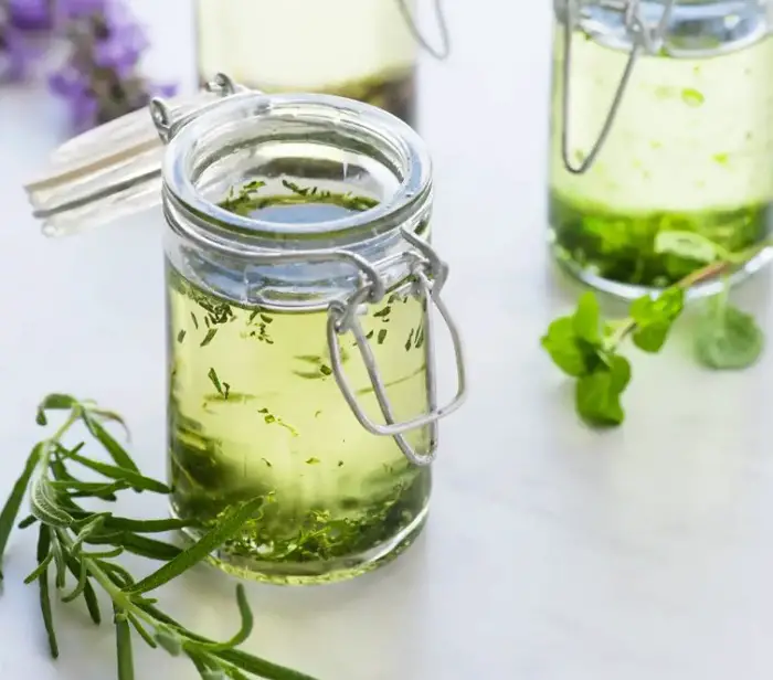 LEFTOVER HERBS INTO CLEANING PRODUCTS
