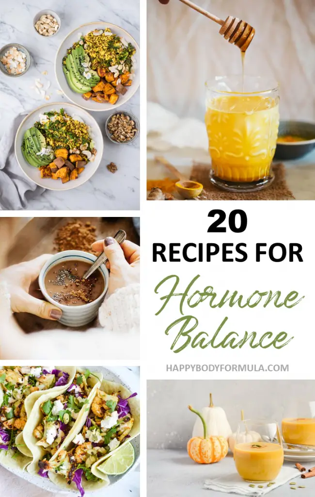 20 Hormone Balancing Recipes to Create the Perfect Diet | HappyBodyFormula.com