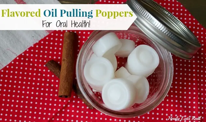 FLAVORED OIL PULLING POPPERS