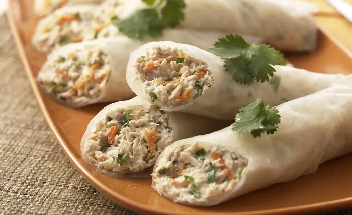 TUNA RICE PAPER WRAP