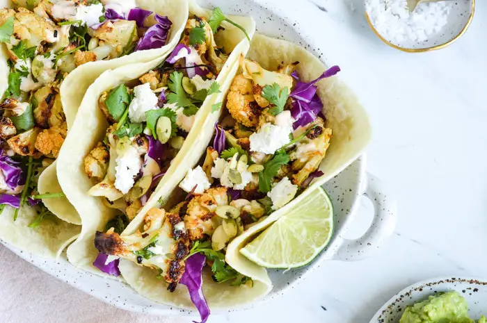 CHIPOTLE CAULIFLOWER TACOS