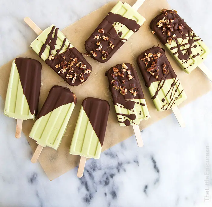 COCONUT AVOCADO POPSICLES