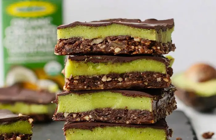 CHOCOLATE AVOCADO BARS