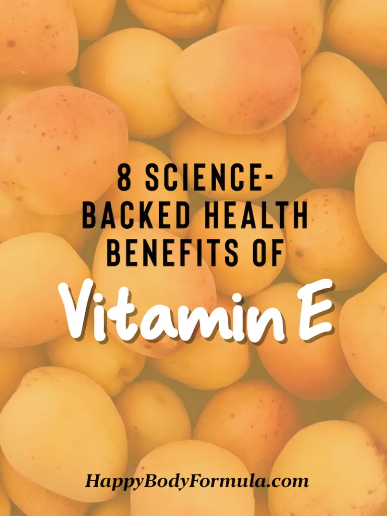 8 ScienceBacked Health Benefits of Vitamin E Happy Body Formula
