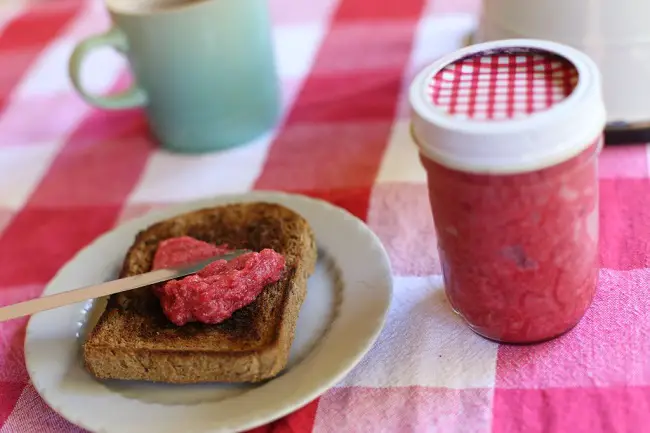 RHUBARB BUTTER