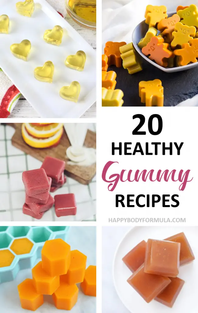 20 Healthy Homemade Gummy Recipes to Satisfy Your Sugar Cravings | Happybodyformula.com