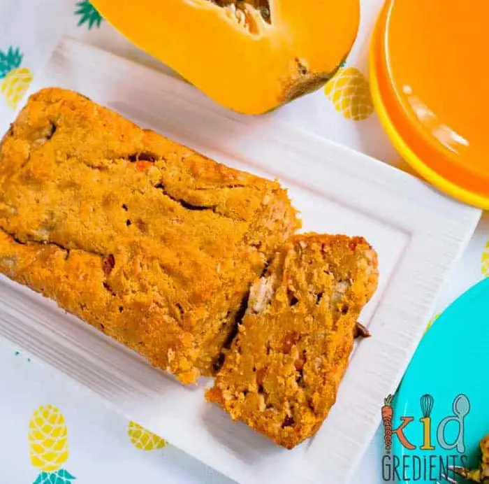 TROPICAL PAPAYA AND BANANA BREAD