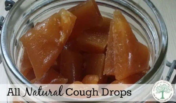 HOMEMADE COUGH DROPS