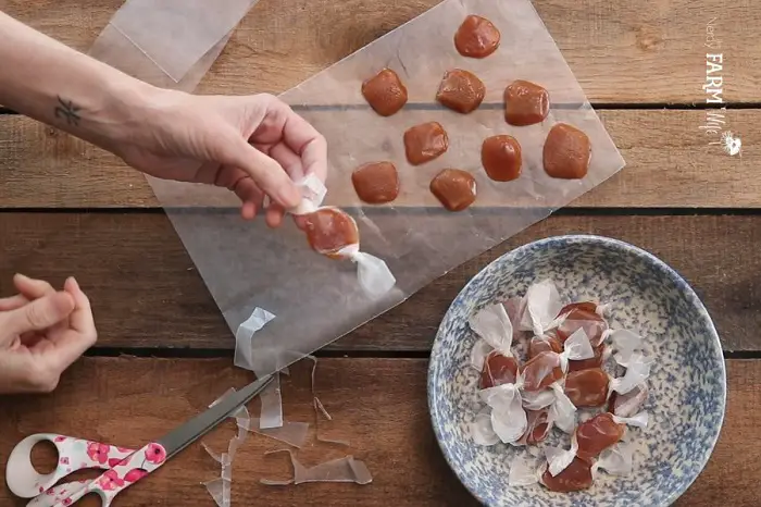 ELDERBERRY VINEGAR HONEY CARAMELS RECIPE