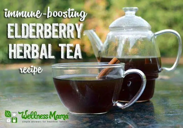 IMMUNE BOOSTING HERBAL ELDERBERRY TEA