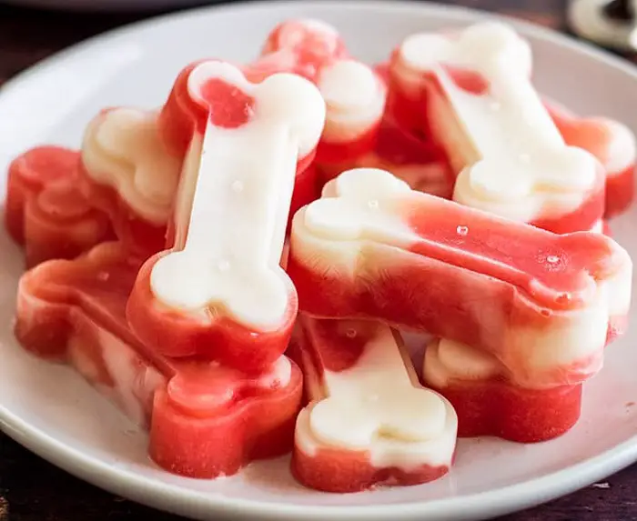 WATERMELON YOGURT FROZEN DOG TREATS