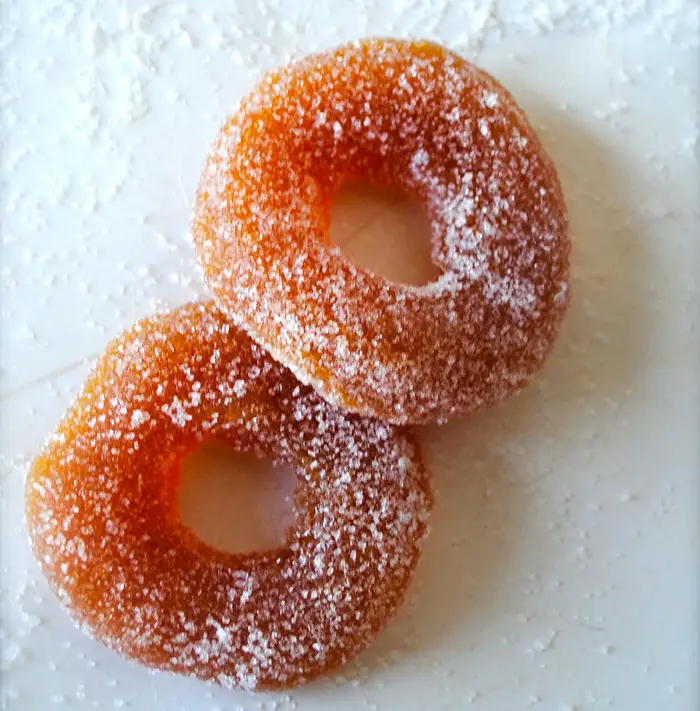 HOMEMADE PEACH RINGS