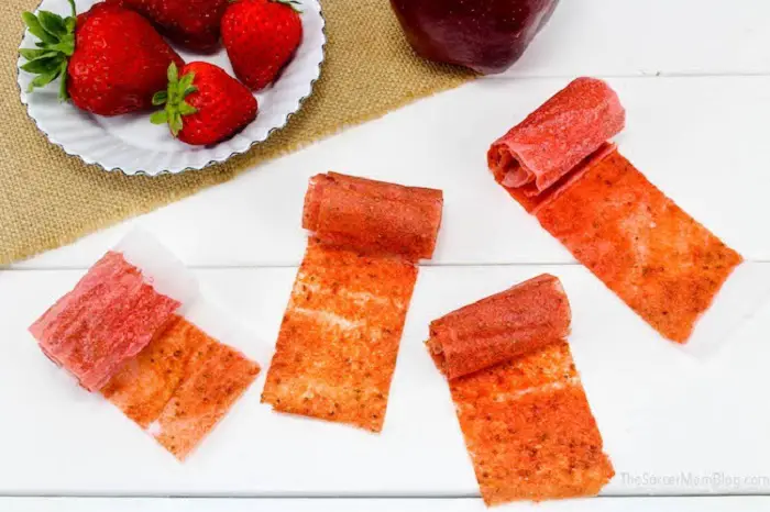 HOMEMADE FRUIT ROLL UPS