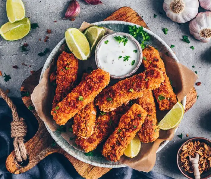 CRISPY BAKED TOFU NUGGETS