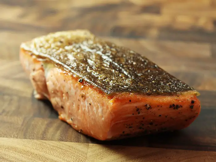 TRUFFLE PAN-SEARED SALMON RECIPE