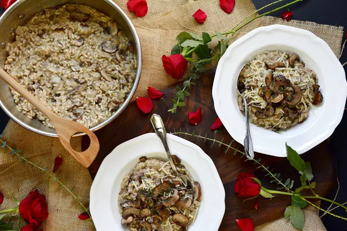 BLACK TRUFFLE MUSHROOM RISOTTO