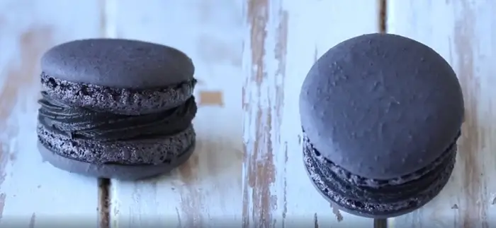 BLACK TRUFFLE MACARONS