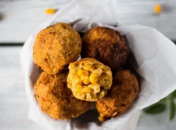 SWEET BASIL CORN NUGGETS