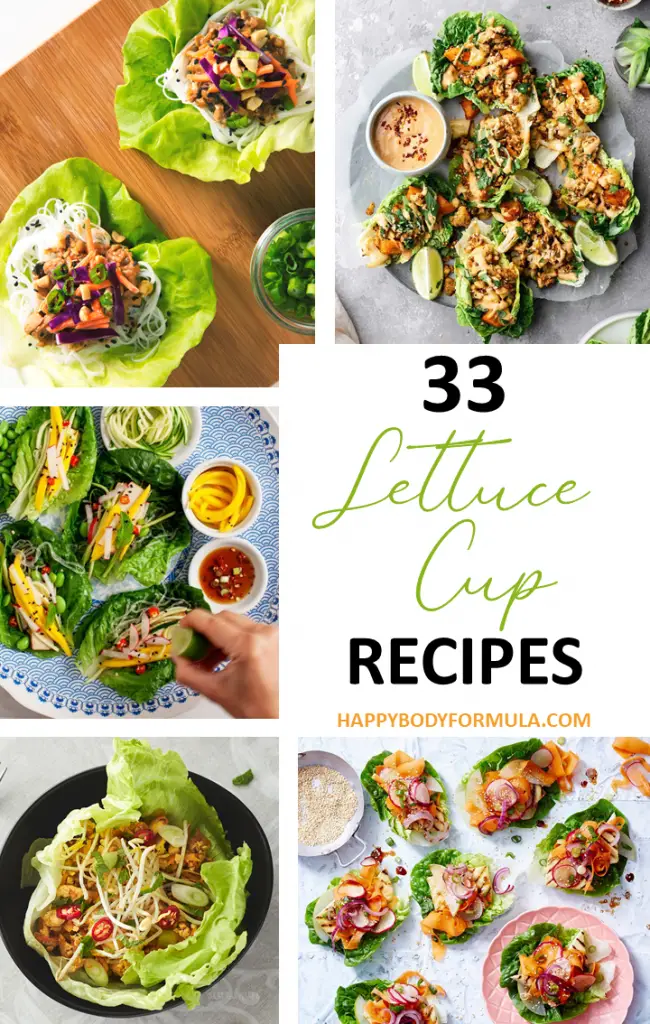 33 Vegan Lettuce Cup (San Choy Bow) Recipes | Happybodyformula.com