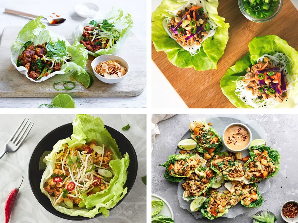 Lettuce Cup Bowl Recipes