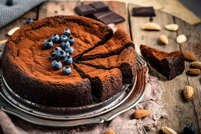 GLUTEN-FREE PALEO FLOURLESS VEGAN CHOCOLATE CAKE