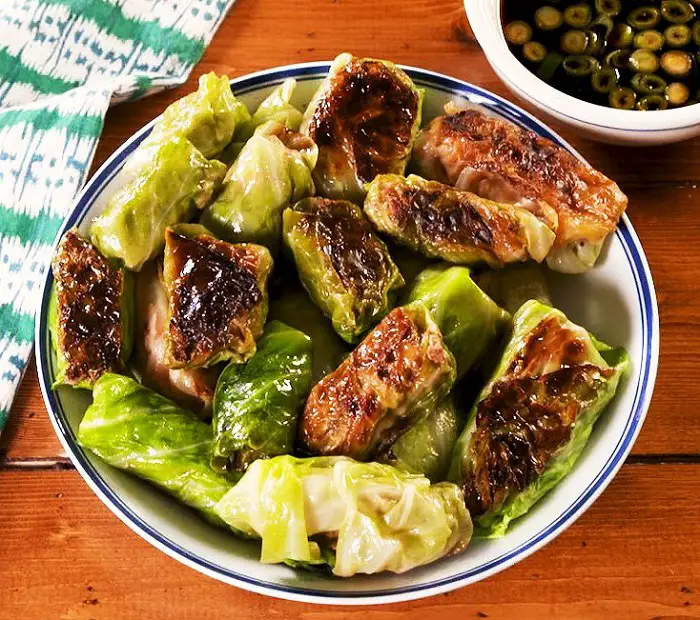 CABBAGE DUMPLINGS