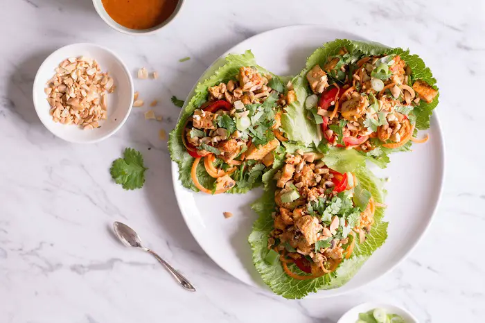 THAI LETTUCE WRAPS