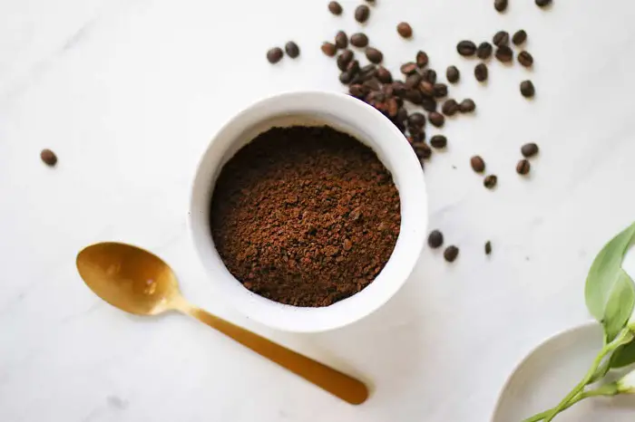 COFFEE GROUNDS TO REPEL ANTS