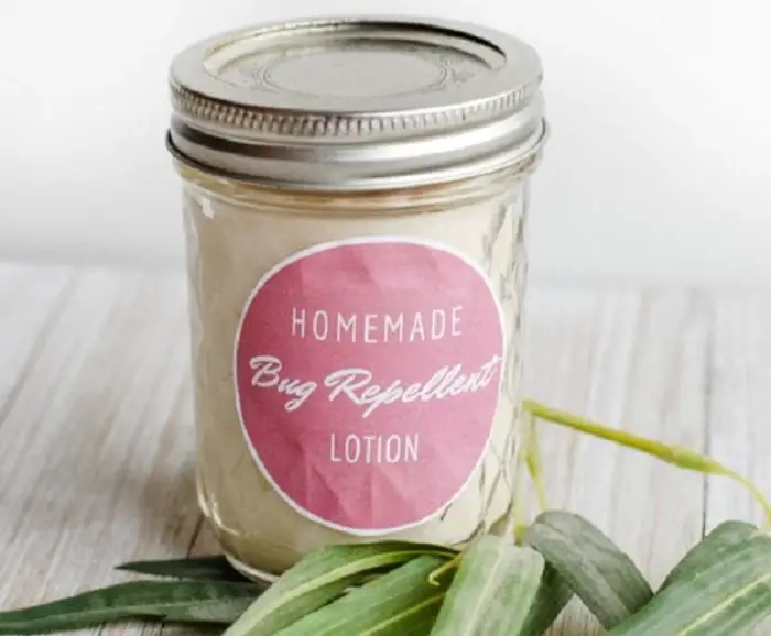 HOMEMADE BUG REPELLENT LOTION