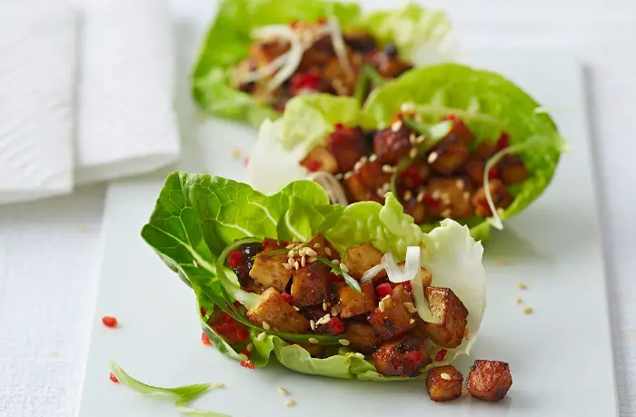 BLACK BEAN TOFU CUPS