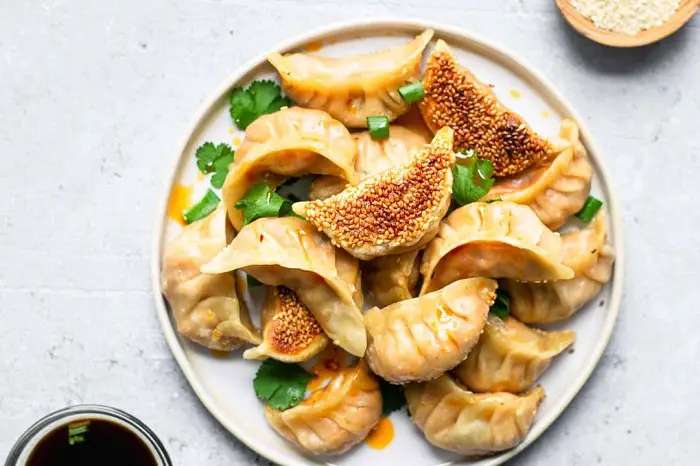 GOCHUJANG TOFU DUMPLINGS