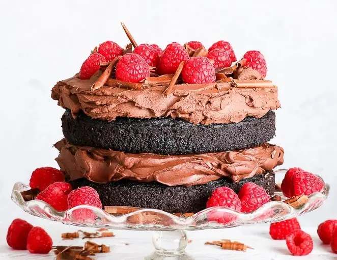 GLUTEN FREE VEGAN CHOCOLATE CAKE